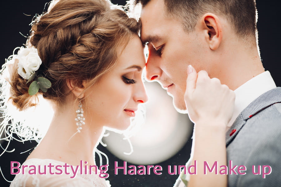 Mobilles Brautstyling Haare und Make-up Make-up Artist Elfi Jung